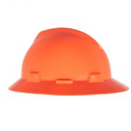 MSA Full Brim Hard Hat w/Ratchet - Hi-Viz Orange