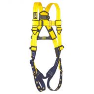 Delta Vest-Style Harness, Tongue Buckle Legs, Stand-up Back D-Ring
